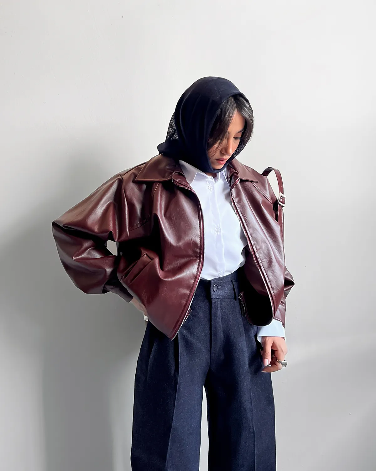 10213- (1) بامبر چرم کد 10213 - Image 1