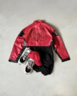 کراپ چرم گلدوزی Racing - Image 2