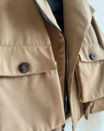 کراپ کت جیب برجسته - Image 4