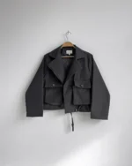 کراپ کت جیب برجسته - Image 5