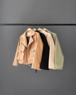 کراپ کت جیب برجسته - Image 3