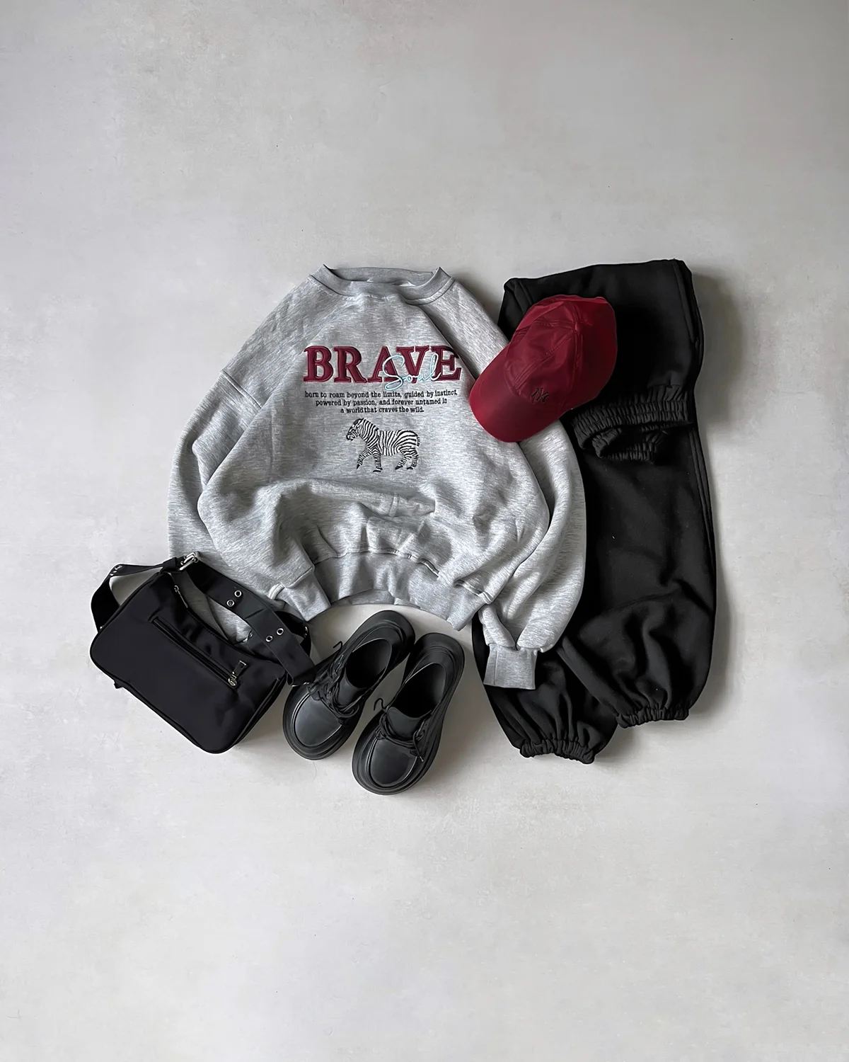 10254- (1) بلوز دورس گلدوزی Brave - Image 1